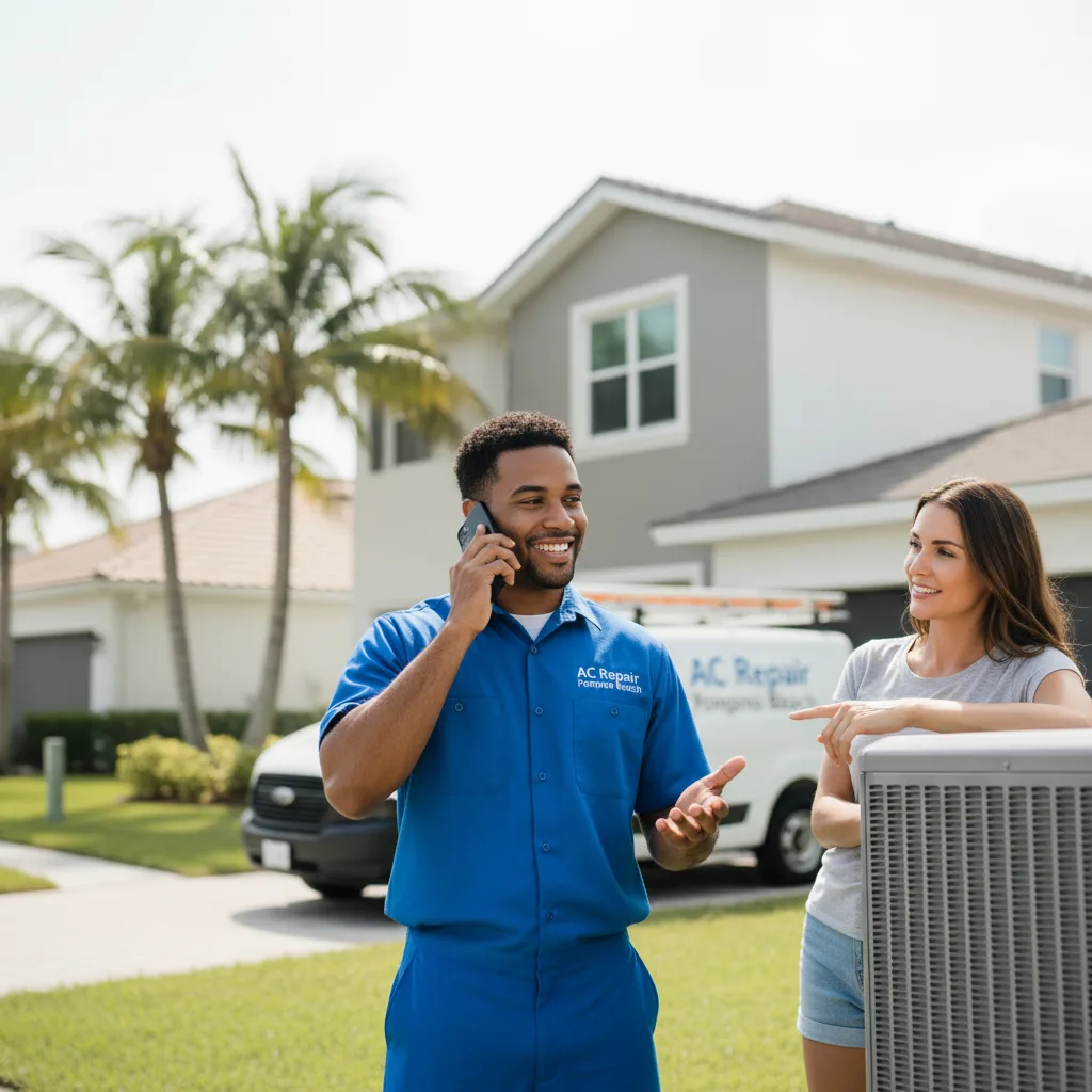 AC Repair Pompano Beach customer support in Pierce City